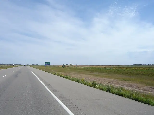 Trans-Canada Highway 1 near Balgonie